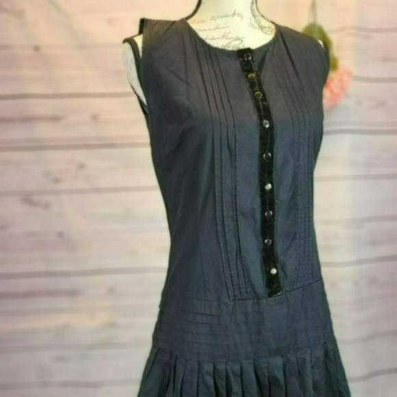 ♡3/$30♡ Plenty by Tracy Reese Black Mod Mini Dress - Picture 3 of 8